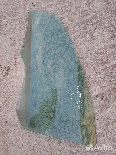 Ситроен С5 стекло переднее левое