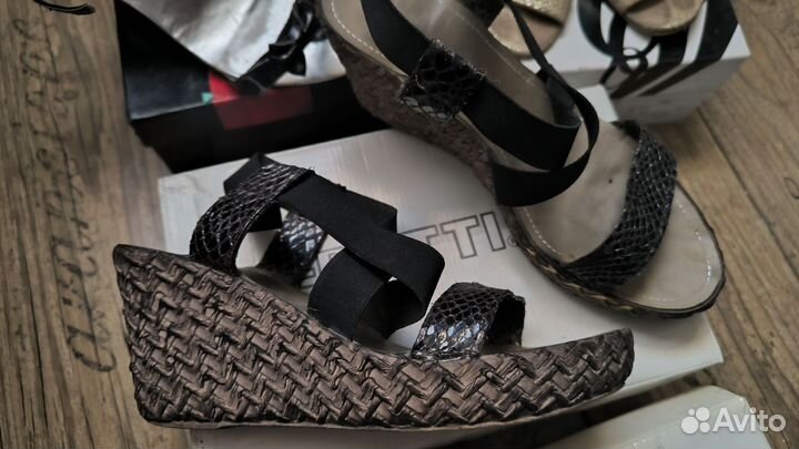 7 пар: Босоножки, туфли, ботильоны 40 р