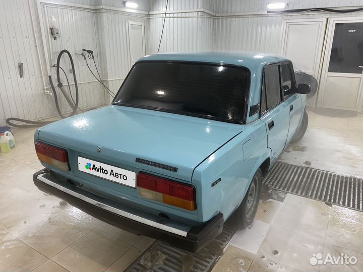 ВАЗ 2107 1.6 МТ, 2000, битый, 80 000 км