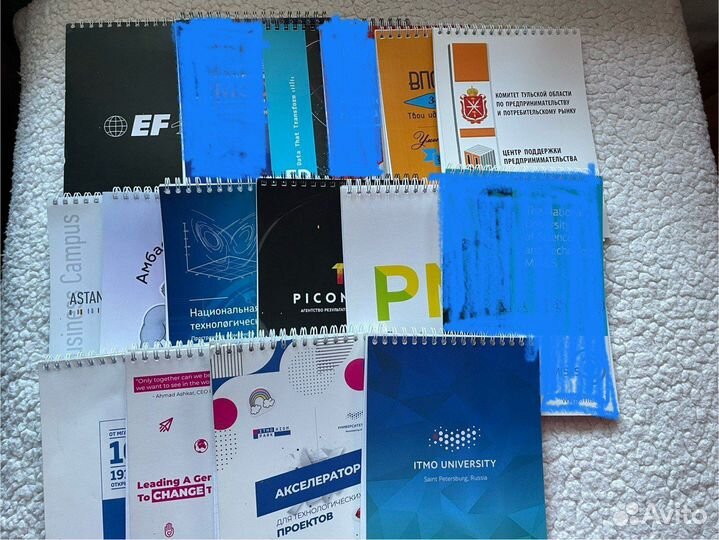 Блокноты на кольцах А5