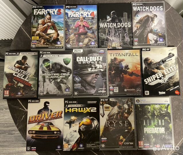 Компьютерные игры CD диски для пк для коллекции