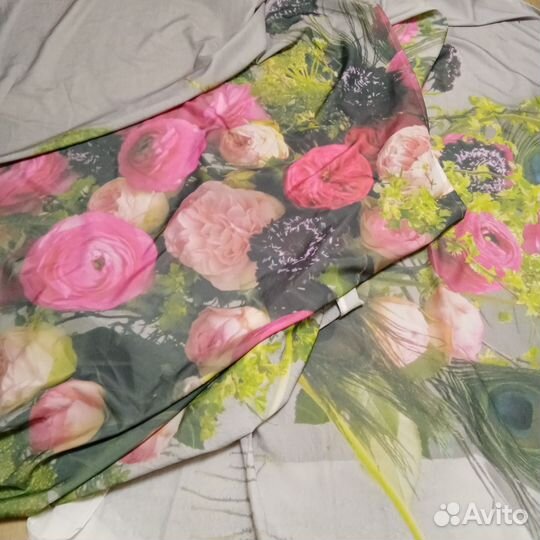 Комплект шторы и тюль бу