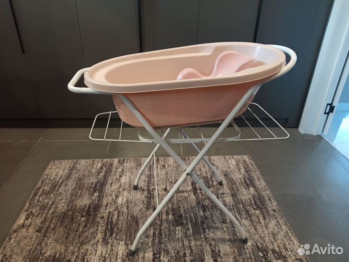 Детская ванночка для купания с горкой