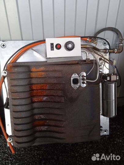 Воздухонагреватель газовый, с камерой сгорания