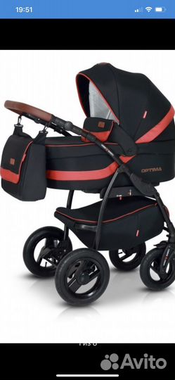 Коляска verdi 2в 1