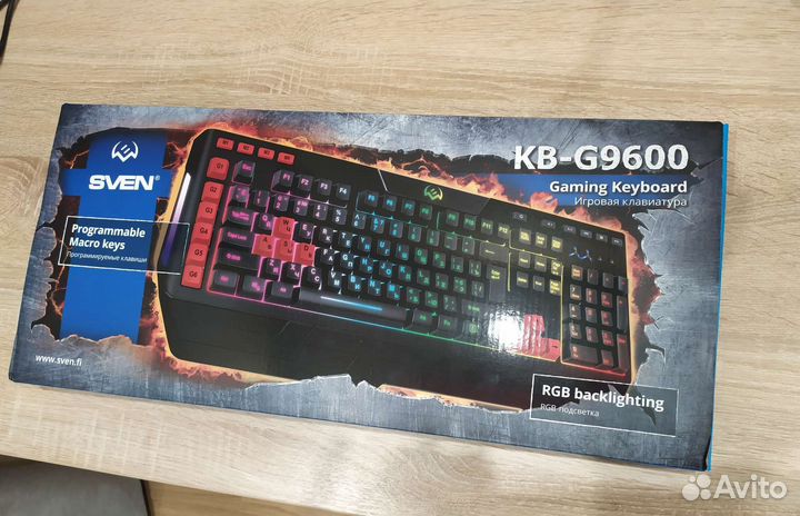 Игровая клавиатура Sven KB-G9600
