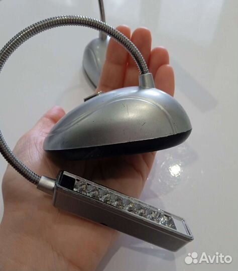 Лампа настольная на батарейках