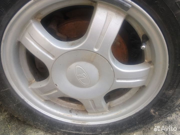 Зимние шины4 диска литье