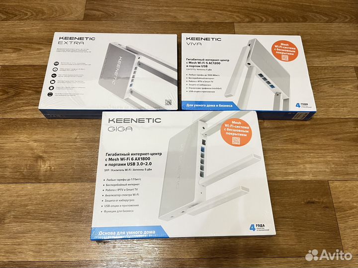 WiFi роутеры Keenetic Viva Extra