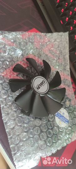 Кулер, вентилятор для Sapphire Nitro rx470-rx580