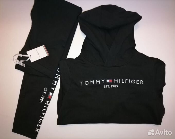 Худи и леггинсы Tommy Hilfiger р.12-14лет Оригинал