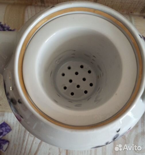 Чайник с чашками СССР