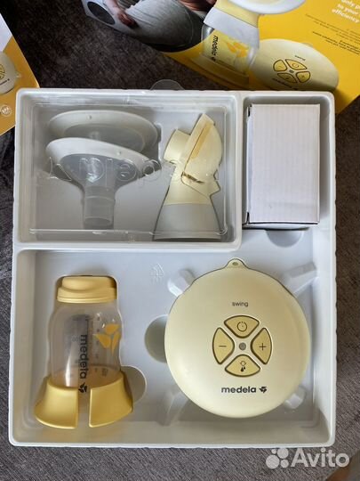 Молокоотсос электрический medela swing flex