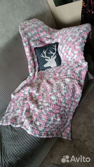 Плюшевый плед