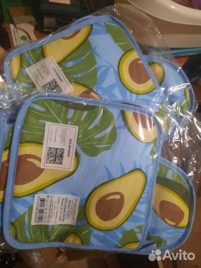 Набор варежка+прихватка подарок