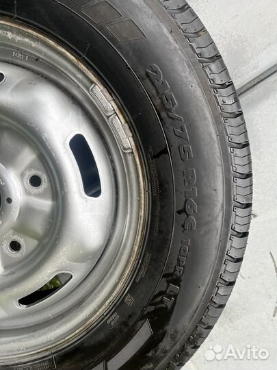 Колесо шипованное грузовое 215/75R16C