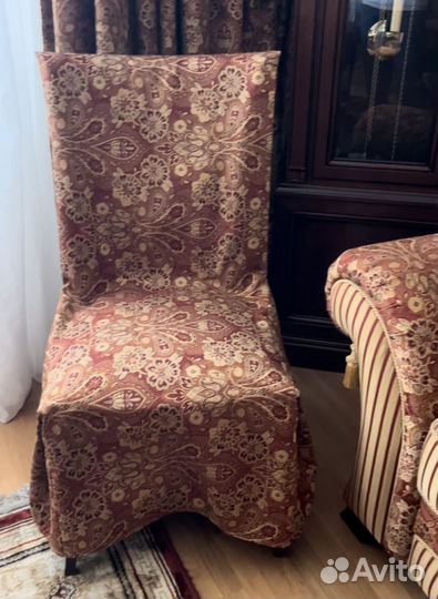 Стулья из массива, Италия, 6 штук