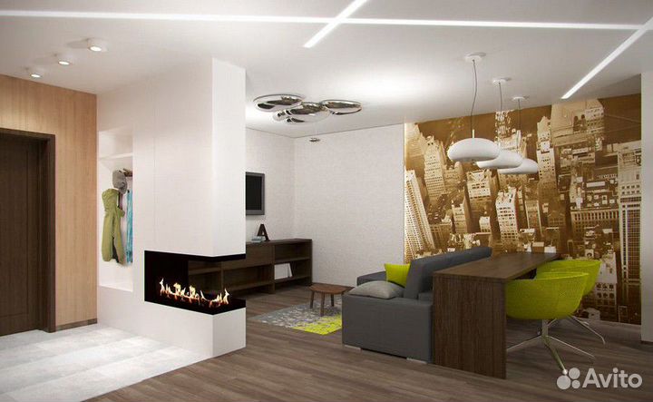 Дизайн интерьера квартиры