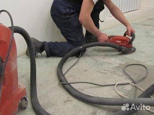 Разнорабочий на шлифовку бетона