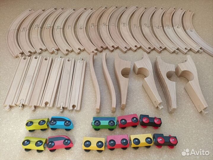 Деревянная железная дорога Икеа