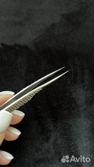 Пинцет для наращивания ресниц