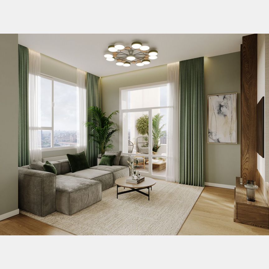 2-к. квартира, 66,1 м², 5/29 эт.