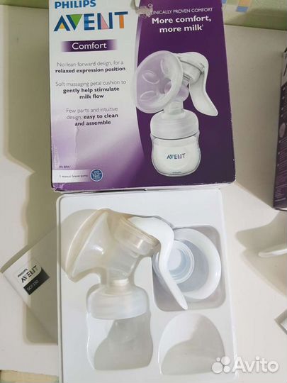 Молокоотсос avent ручной