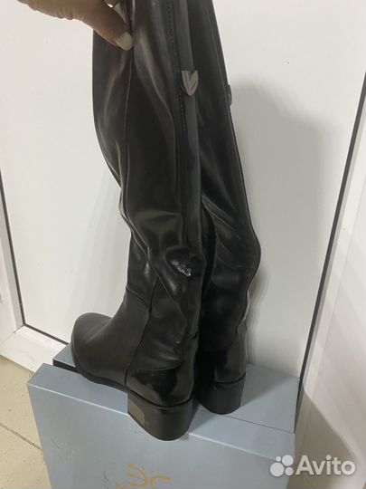 Сапоги женские,зимние,натуральная кожа