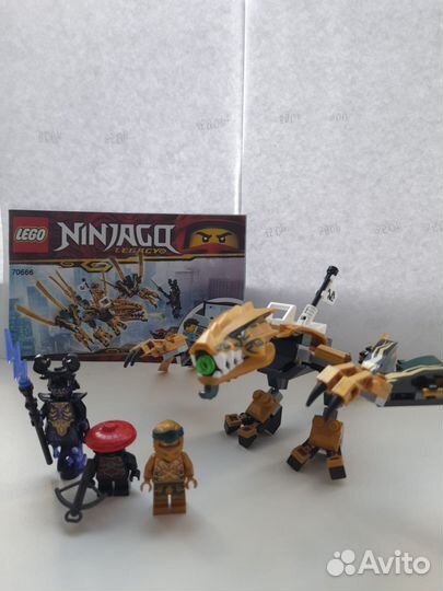 Lego ninjago 70666 Дракон Ллойда