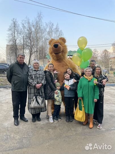 Мишка, Панда, Лисенок и Ушастик на праздник