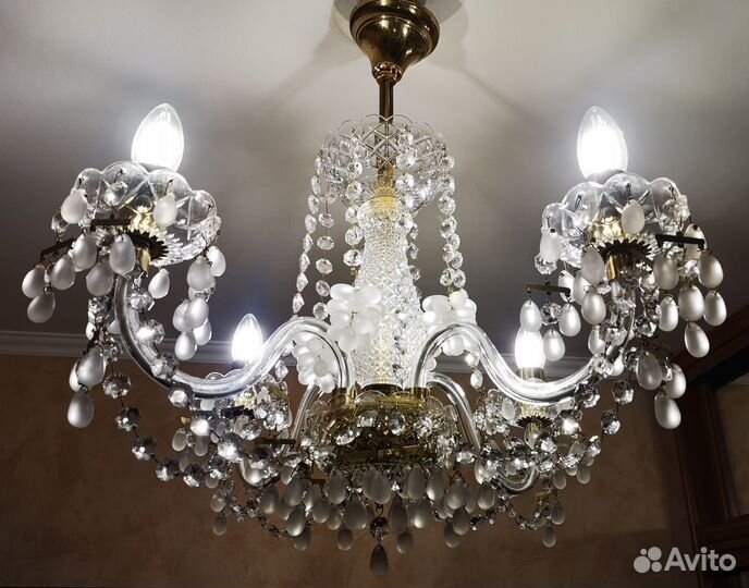 Люстра хрустальная Bohemia Ivele Crystal