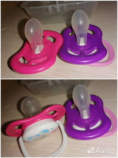 Соски пустышки Avent ultra air 6-18