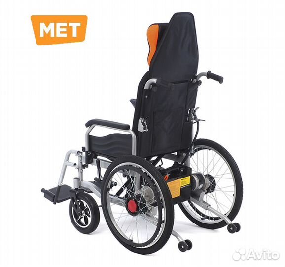 Кресло-коляска MET comfort 21 с подголовником