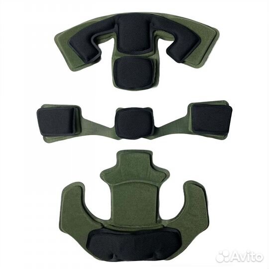 Комплект амортизирующих подушек для шлема
