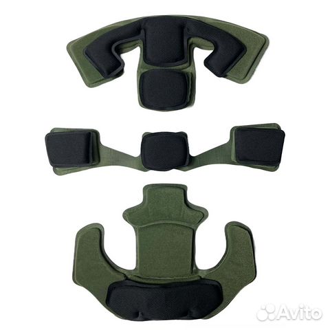 Комплект амортизирующих подушек для шлема
