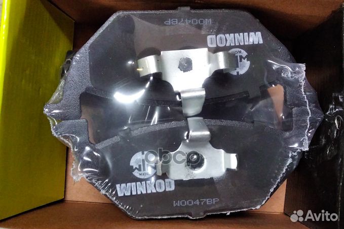 Колодки дисковые передние W0047BP winkod