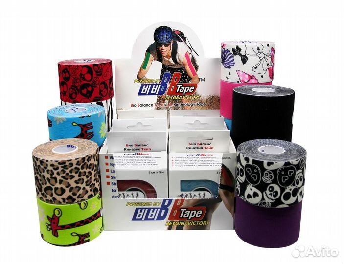 Кинезио тейп BBTape р 5смх3м