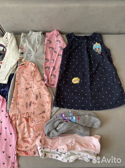 Детская одежда пакетом для девочек