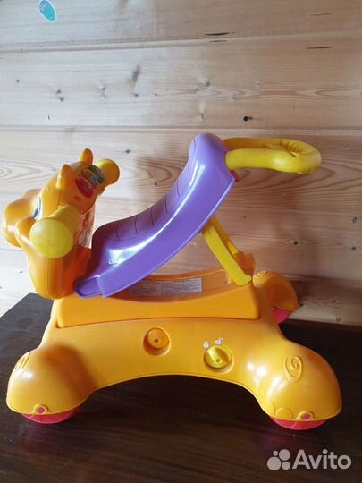 Игрушка бегемот для первых шагов