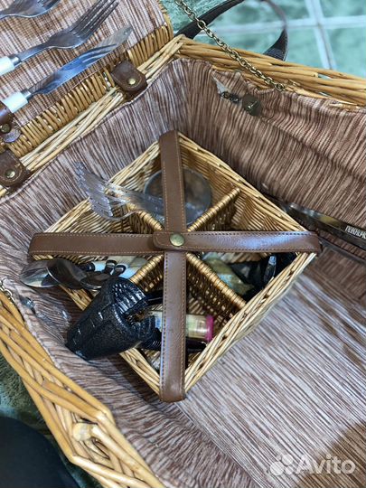 Корзина плетеная для пикника