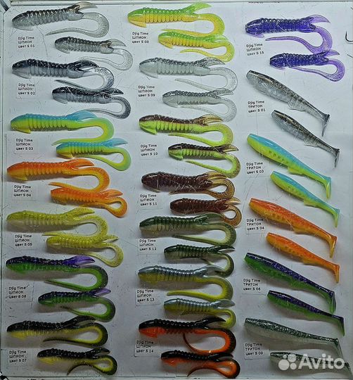 Силиконовые приманки Djig Time
