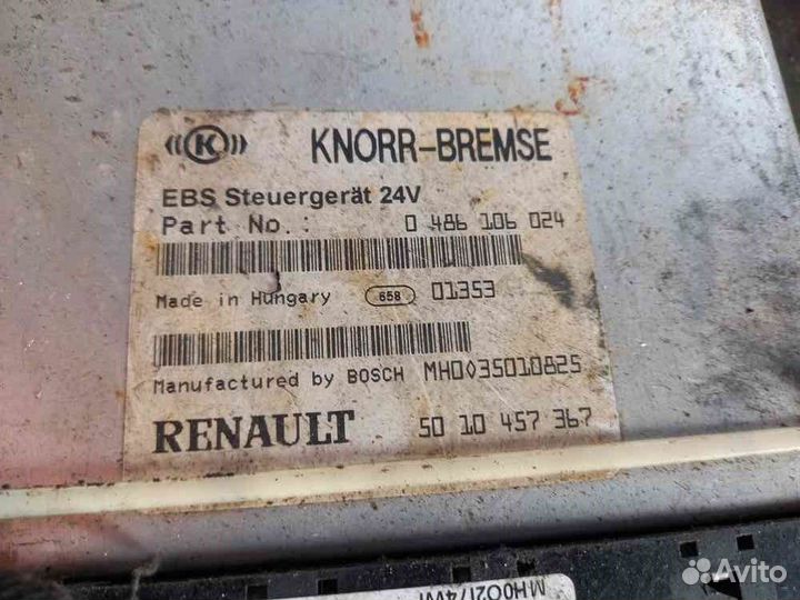 Блок управления EBS renault