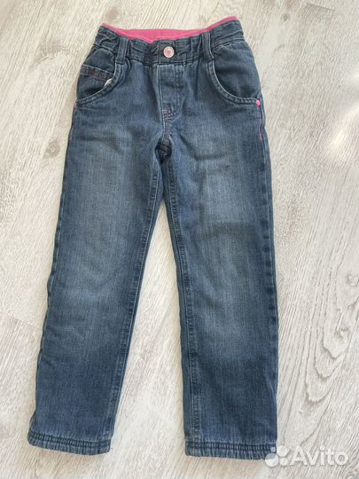 Утепленные джинсы