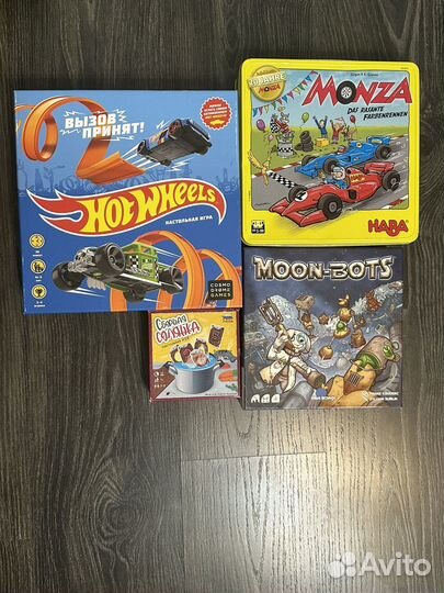 Настольные игры, пазлы, роботы