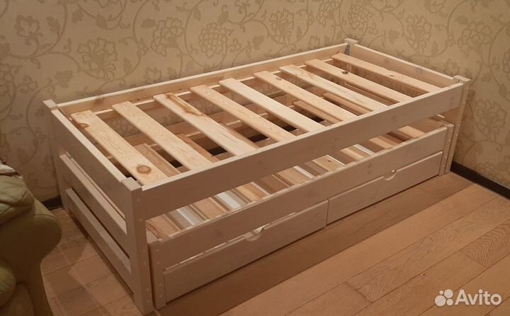 Выдвижная двухместная кровать Ария