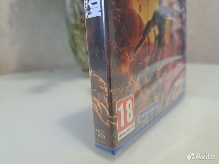 Doom Eternal ps4 ps5 новый диск