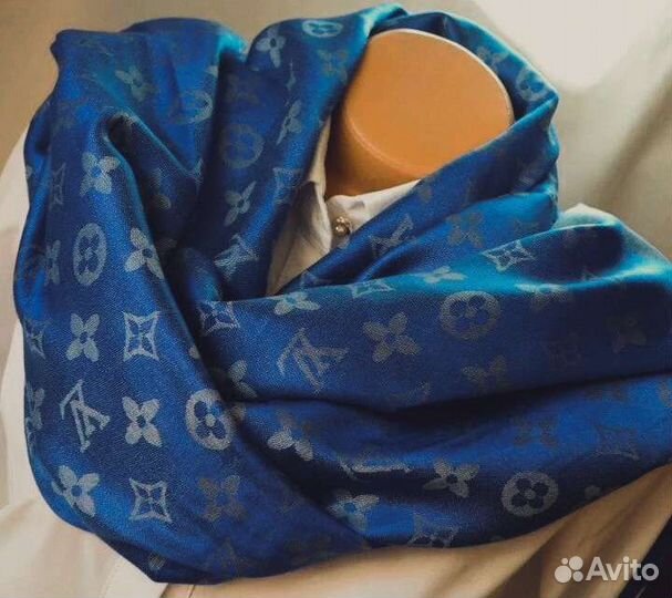 Палантин под Louis Vuitton, двухсторонний