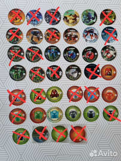 Фишки Читос Бионикл