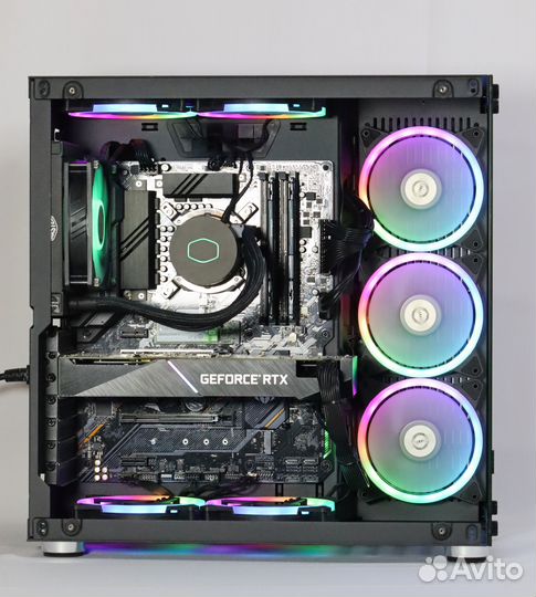 Игровой пк на RTX 2060 6gb и Core i5 10400f + 16gb