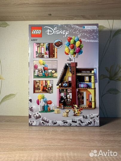 Lego 43217 дом из мультфильма вверх новый